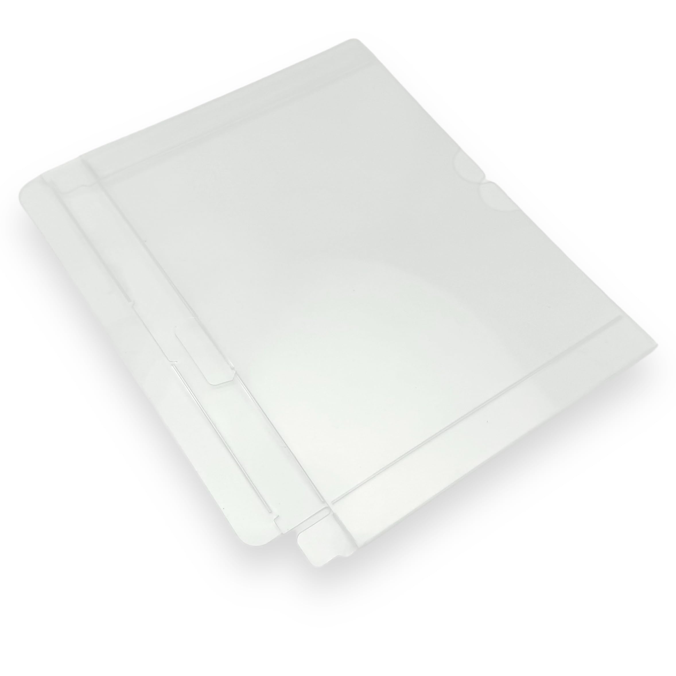 Steelbook - Fodere protettive compatibili con Blu-Ray Custom Fit, dorso visibile, 0,35 mm, in PET trasparente con J-Card, confezione da 50