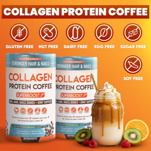Collagen Protein Coffee Powder for Weight Loss
