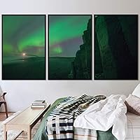 3 Piece Framed Canvas Wall Art Dayspring Canvas Prints Home Artwork Decoration for Living Room,Bedroom - 16