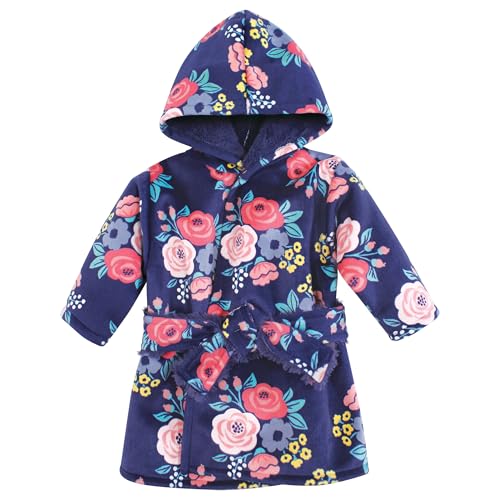 Image of Hudson Baby Unisex BabyMink with Faux Fur Lining Pool and Beach Robe Cover-ups