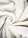 Comforbed Knitted Throw Blankets Beige, Clearance Cable Sweater Knitting Throw Blanket Sherpa Throws for Bed Sofa Couch Decor Cream 51x63 inch
