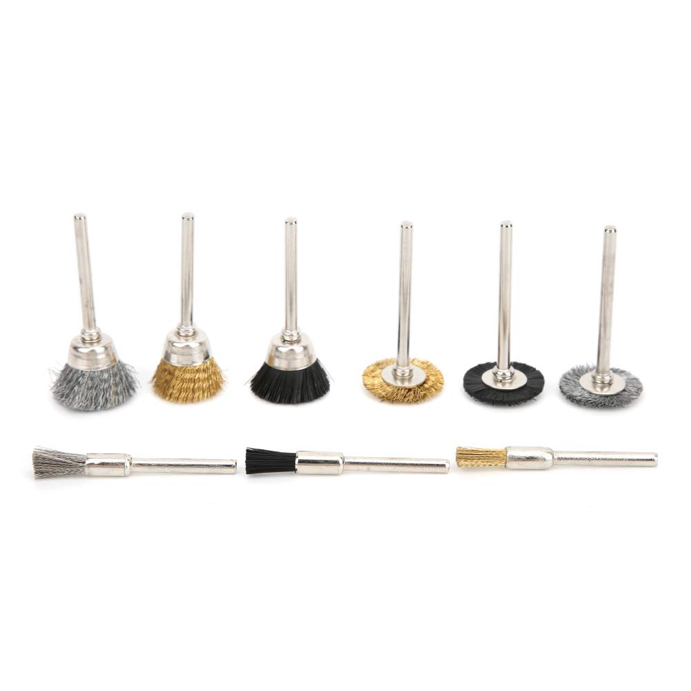 ATOPLEE Drahtbürstenrad für Winkelschleifer, 2 Stück, messingbeschichtetes Drahtbürstenrad zum Entfernen von Rost/Korrosion/Farbe (Durchmesser: 125 mm ATOPLEE Drahtbürstenrad für Winkelschleifer, 2 Stück, messingbeschichtetes Drahtbürstenrad zum Entfernen von Rost/Korrosion/Farbe (Durchmesser: 125 mm