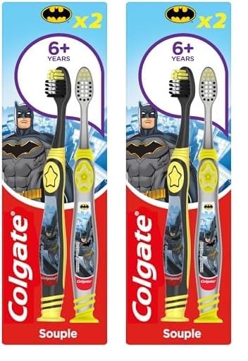 COLGATE - Brosse à Dents Enfants Oral Care Kids 6+ - Pour les Enfants Âgés de 6 Ans et Plus -...