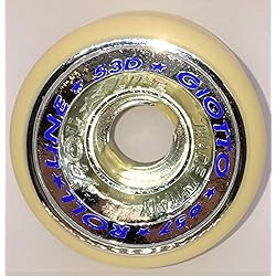 Patines Roller Line Roll-Line Giotto - Juego de 8 ruedas (53, 57 mm)