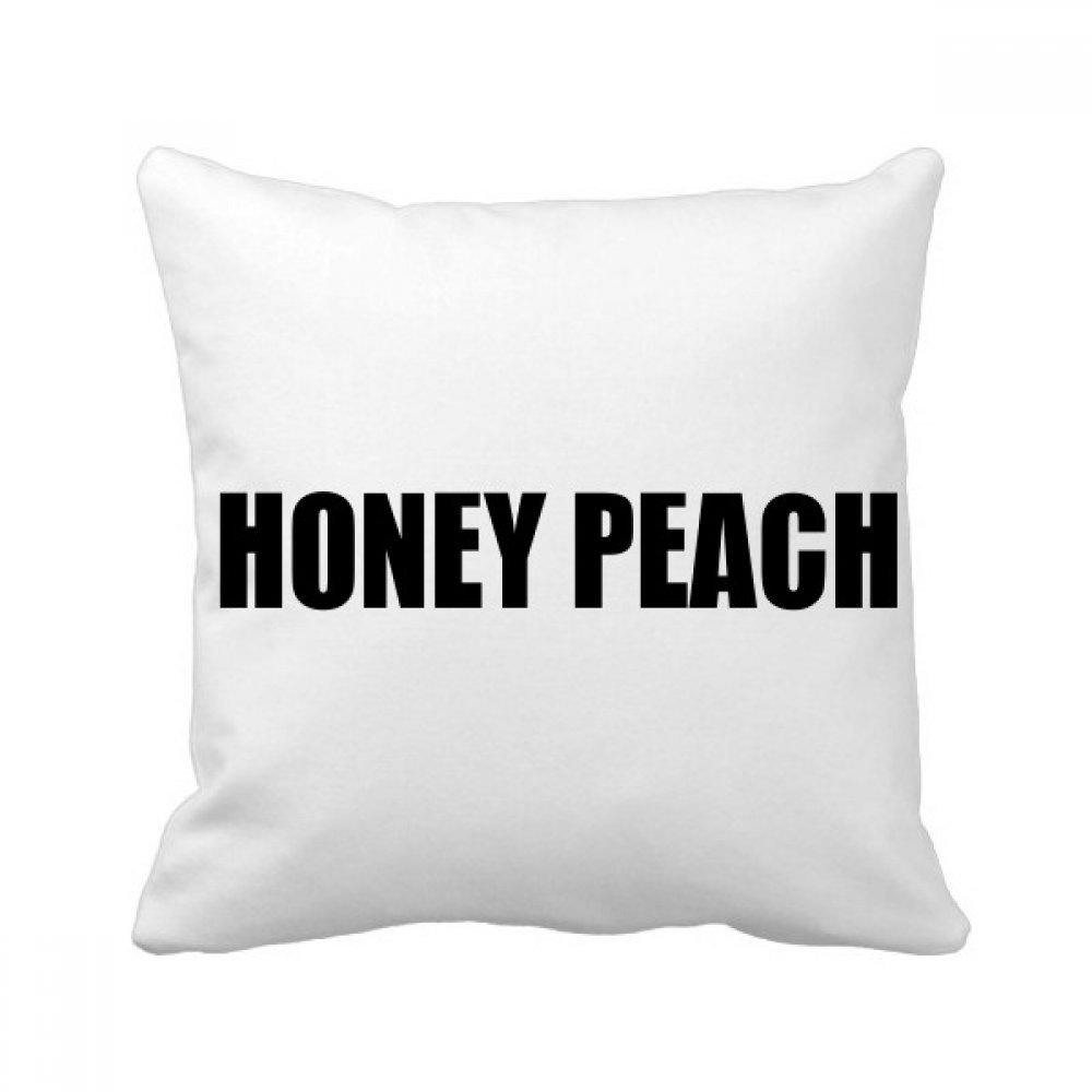 Coussin carré fruit pêche multicolore 40x40cm pour décoration canapé salon