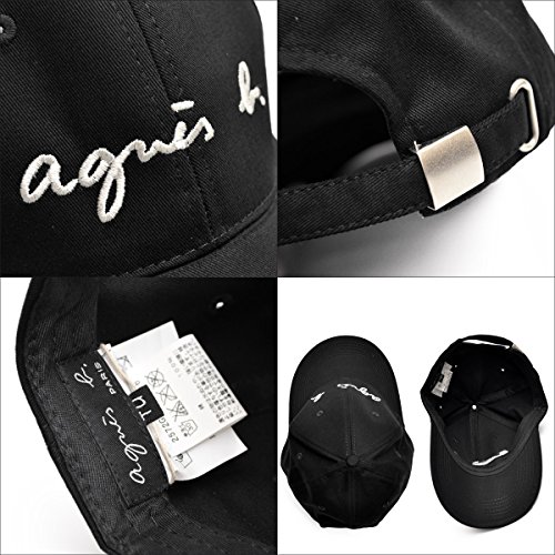 agnes b. アニエスベー 正規品 ロゴ刺繍 キャップ ショップ
