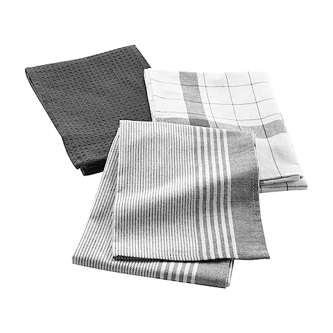 Torchons Douceur d'Intérieur Anthracite Cover