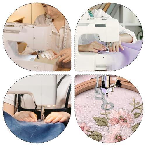 Set 4 Piezas Pies para Máquina de Coser Libre Movimiento miniatura 6