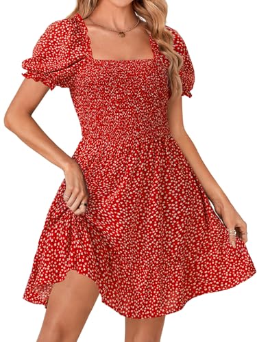 Image of Rooscier Women's Summer Boho Mini Dress