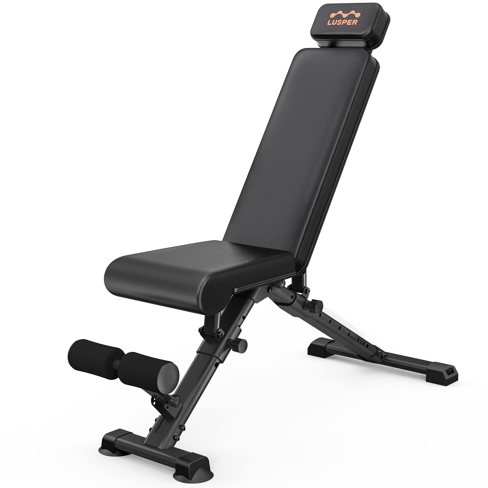Buy Lusper 800LB Adjustable Workout Bench 3Sec Fast Folding Weight