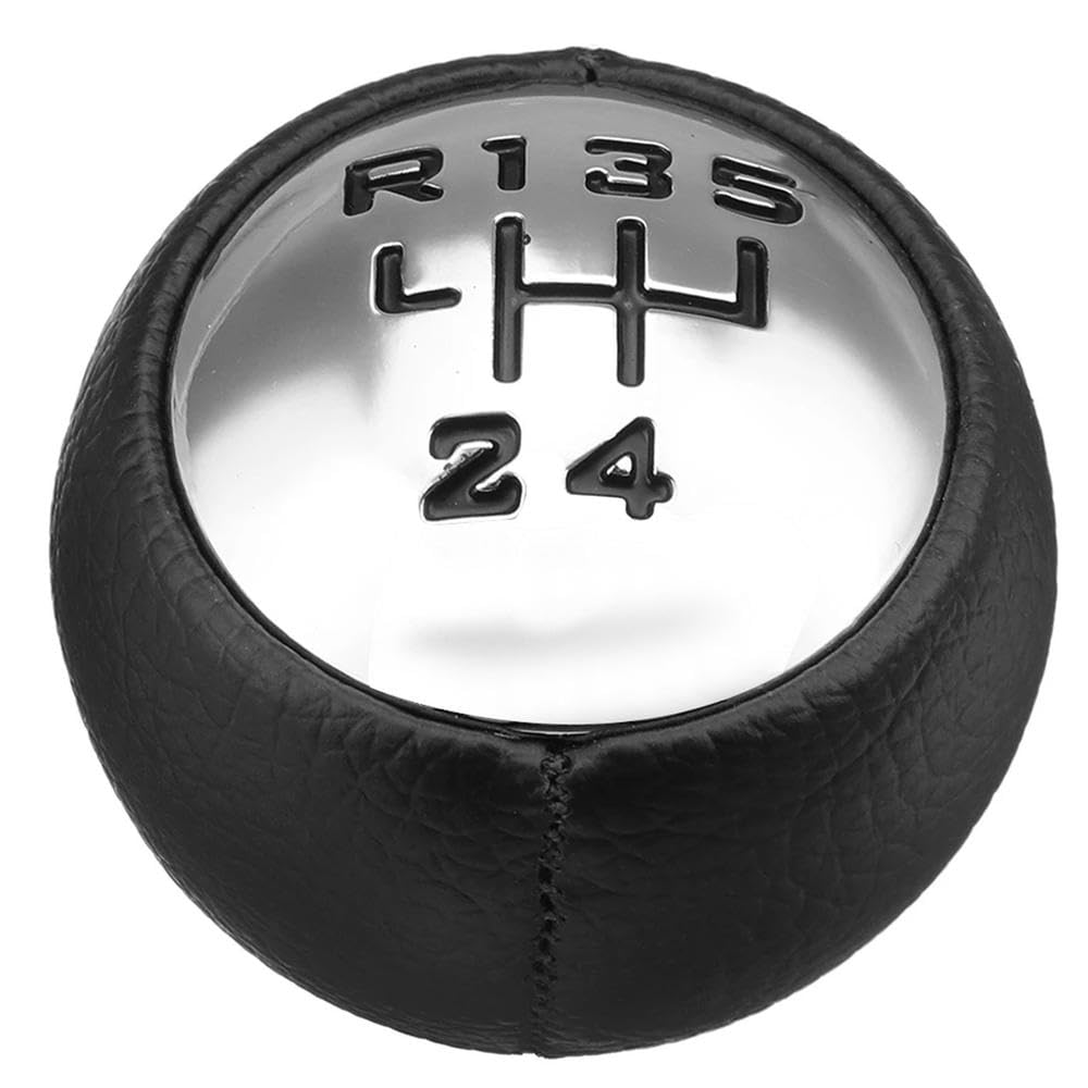 POANBCGY Shift Ball Joint 5 Speed Leather Gear Shift Knob Head Handball for Peugeot 307 308 3008 407 5008 807 for Citroen C3 C4 C4 for Picasso C8