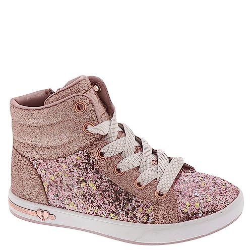 Skechers Girls' Street Shoutouts Glitter Glams Sneaker2