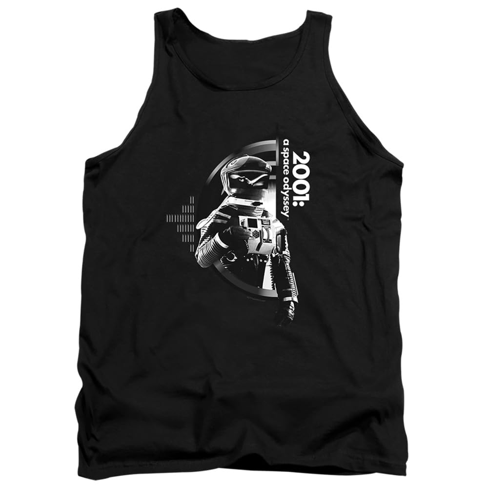 Popfunk 2001: A Space Odyssey Baby Unisex Adult Tank Top (Small) Black
