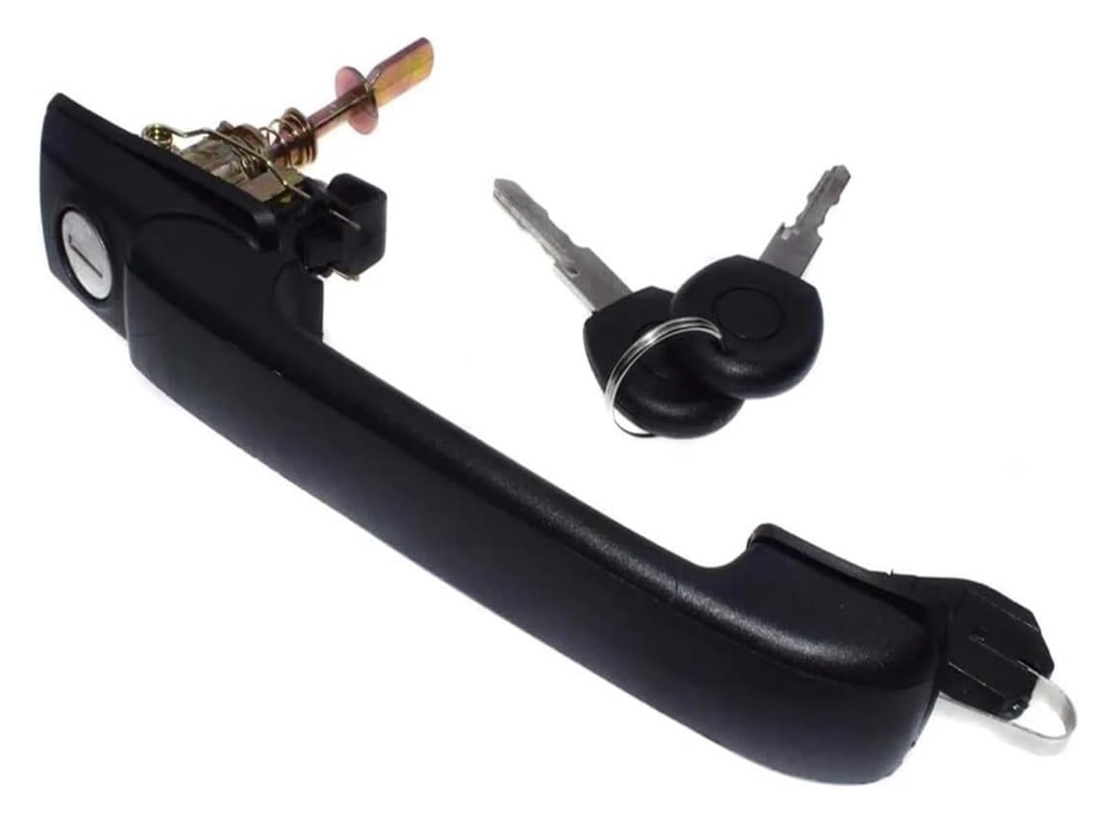 QWQTHGS Car Exterior Door Handle Cap for VW for Golf 3 MK3 for Cabrio GLX 1H0837207B 1H0837207C Left Right Exterior Outside Door Handle(Front X1)