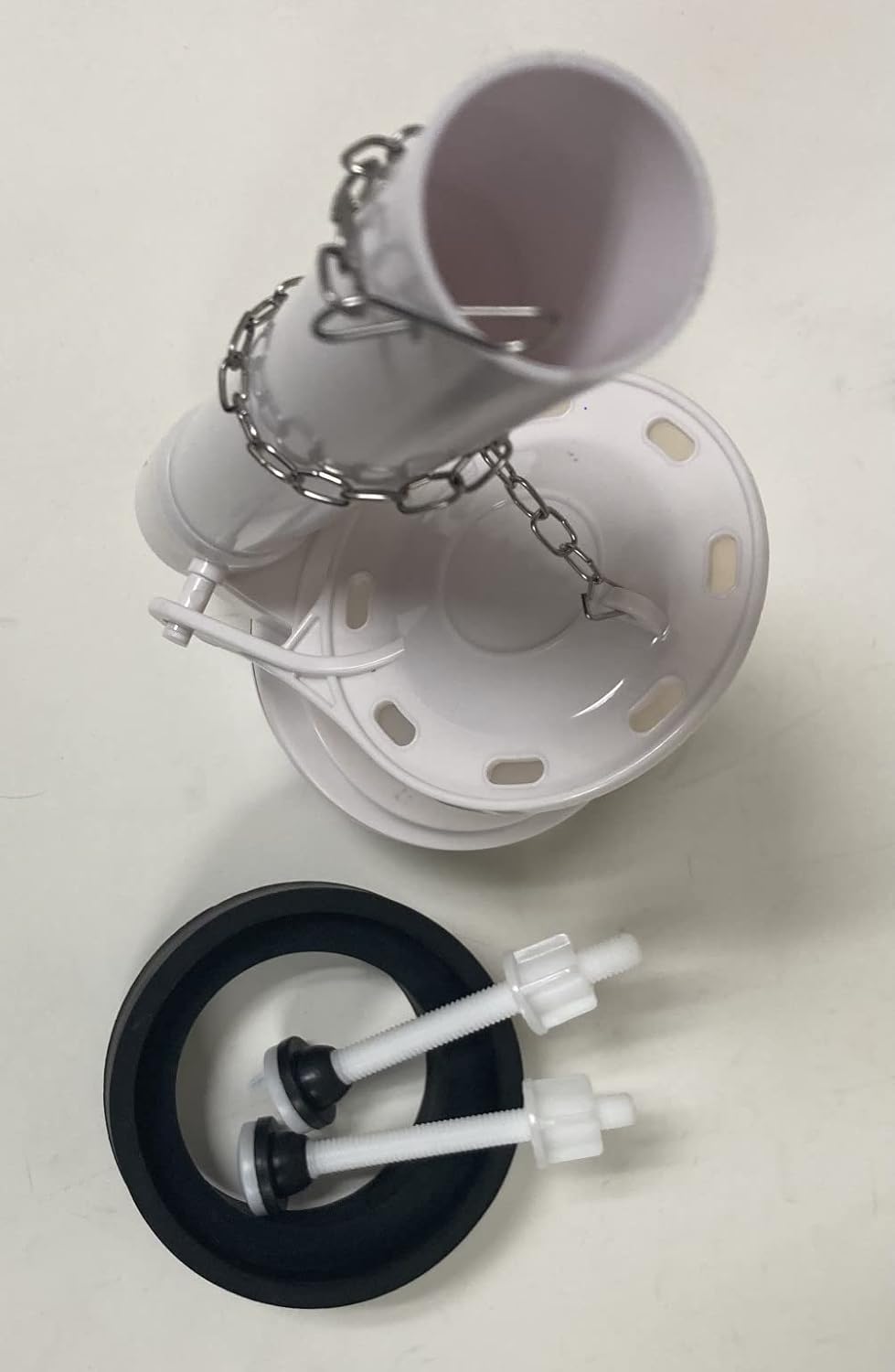 NuFlush Eljer Diplomat Model 4021N 3 Inch Flapper Valve Replacement for Two Piece Toilets