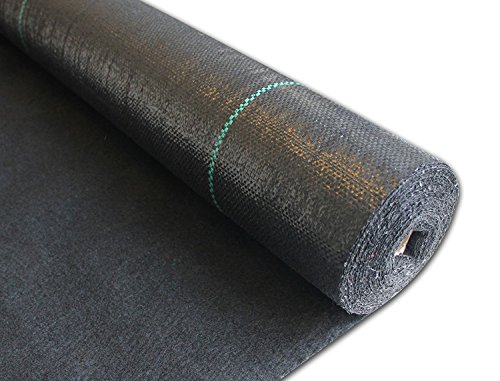 Ground Cover 4Oz - Weed Barrier - Landscape Fabric Durable & Heavy Duty - Weed Block Gardening Mat, Easy Setup & Superior Weed Control (4-Feet X 75-Feet) #TOP5