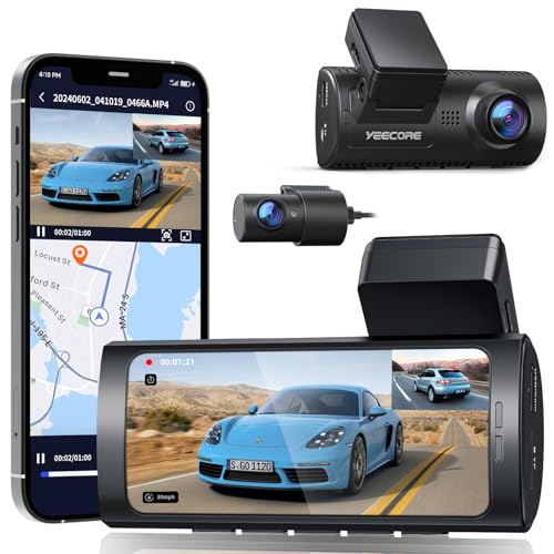 YEECORE Dual 2.5K Dash Cam