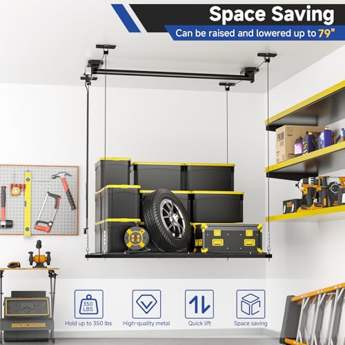 Heavy Duty Garage Lift Storage Rack