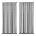Beurbcikue 18 7/16" Infrared Emitter Plates for Charbroil Commercial Infrared Grill Grates Replacement Parts for Charbroil 463241013 463243911 463243812 463270614 463241314, Stainless Steel, 2 Pack