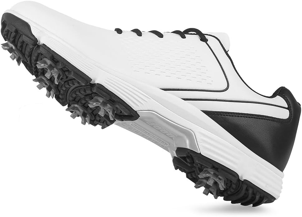 THESTRON Professional Golf Shoes for Men 7 Spikes Non-Slip Outdoor Golf Sport Training Sneakers Mens Comfortable Sport Shoes for Golfing Size 7-15 - Image 3
