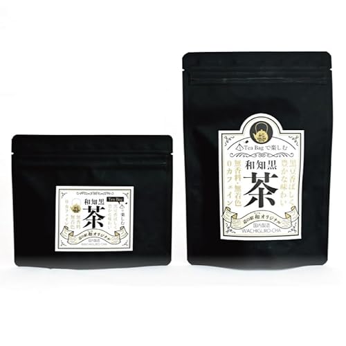 和知黒茶 レギュラー 4袋 黒豆茶 20包入り ノンカフェイン