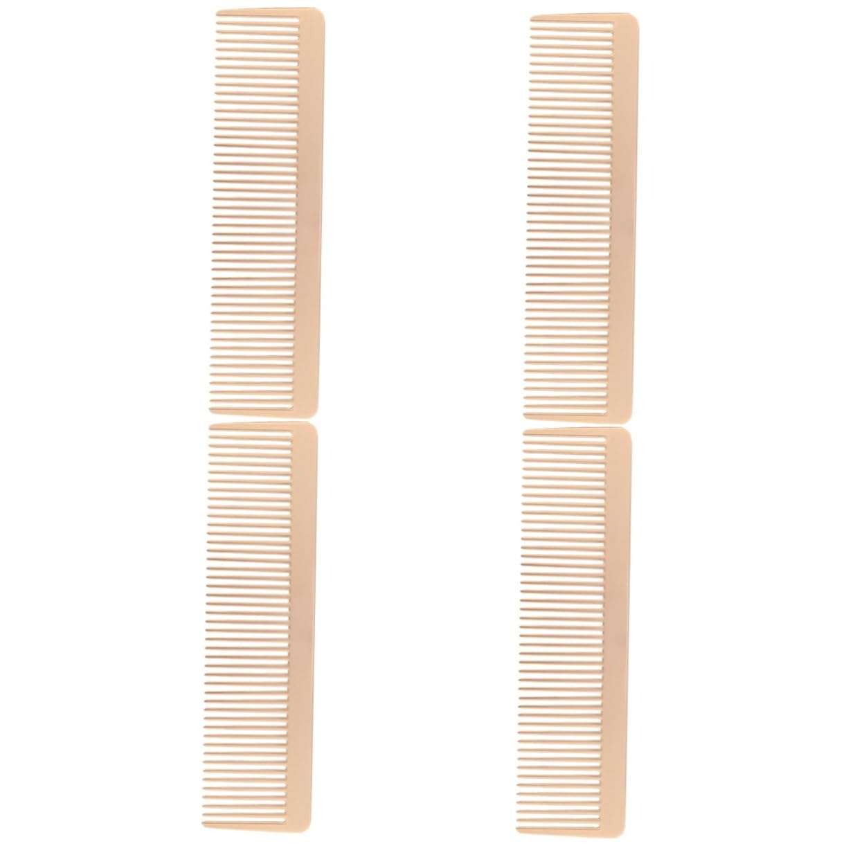 FRCOLOR 4 Piezas Peine Para Barba Peine Para El Cabello Cepillo Para El Cabello Para Hombre Antiestático De Peluquería s De Corte Profesional Ancho De Zinc