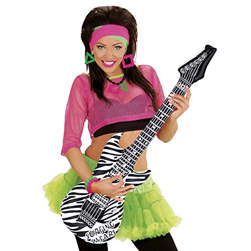 Widmann 23942 Opblaasbare gitaar, zebra, lengte ca. 105 cm, muzikanten, zangers, carnaval, themafeest - Image 4