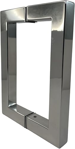 Manija de puerta de ducha  Puertas de cristal de ducha de alta calidad  Manija de puerta de vidrio de acero inoxidable  Diseño duradero y resistente