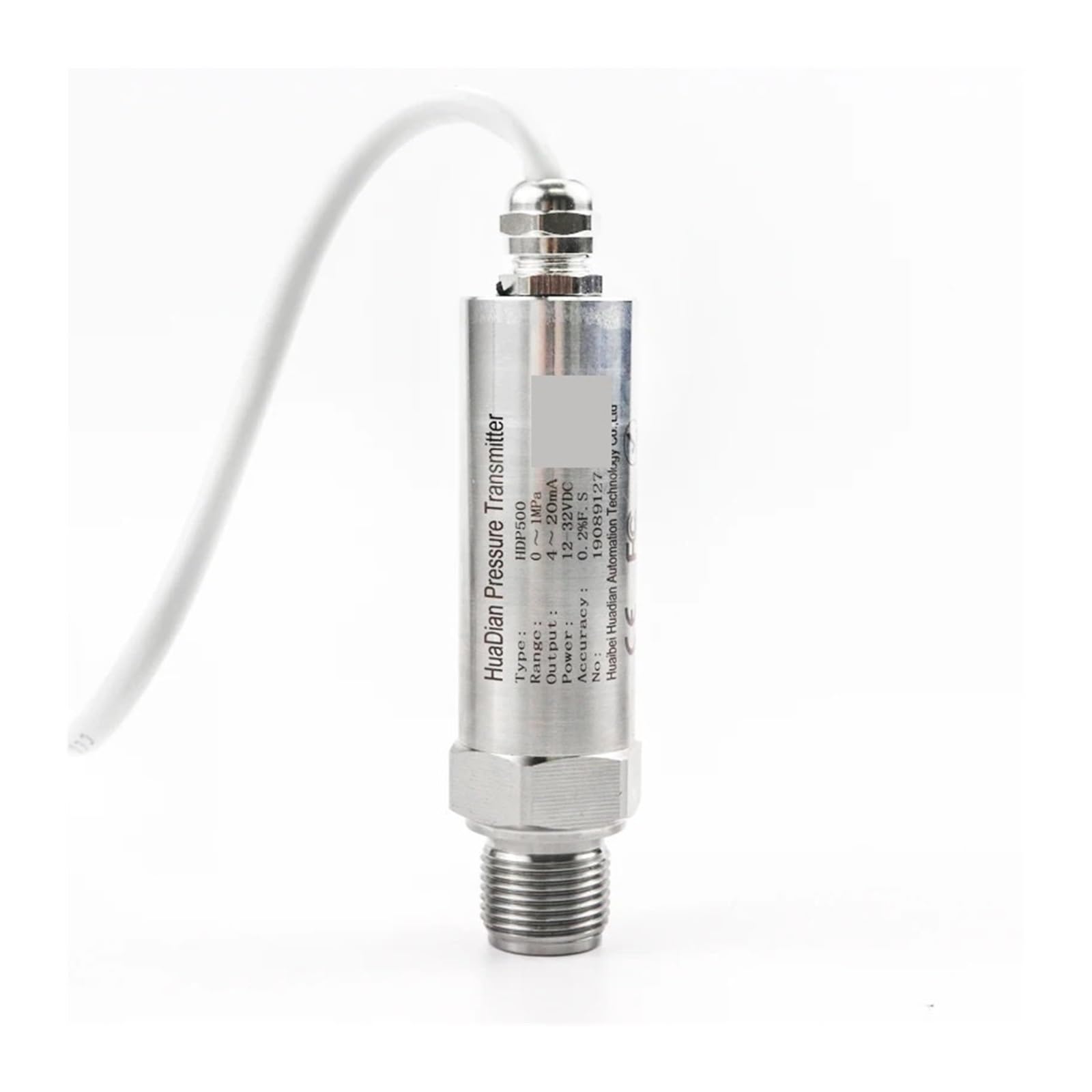 Pxqchavln Water Proof 4-20Ma Automatic Fuel Tank Level Pressure Gauge Sensor For Water/Oil(Water Proof)