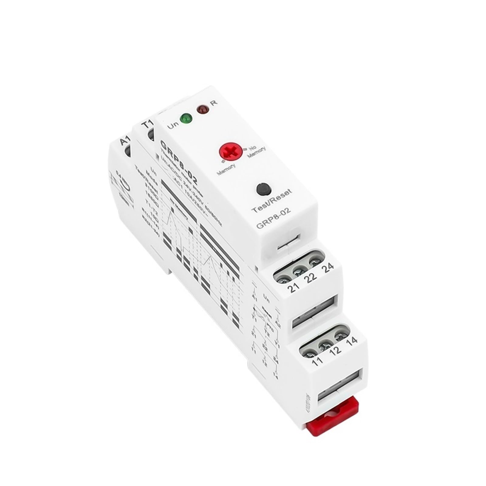 relè Relè di Protezione Motore GRP8 10A AC/DC24-240V Termostato for la Temperatura dell'avvolgimento del Motore Relè Termico(GRP8-02(2NO2NC))