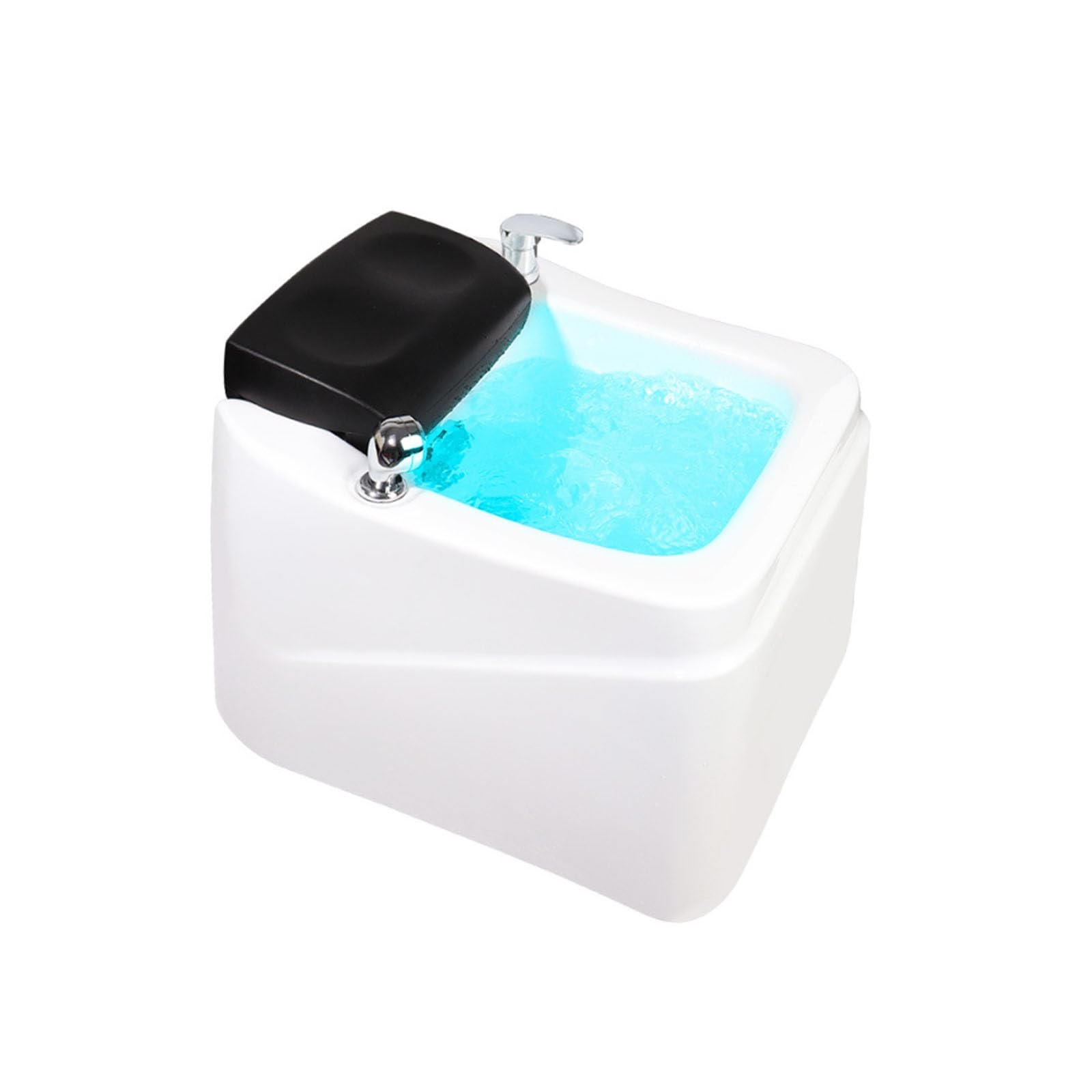 Acryl-Fußbad Mit Wärme Und Massage. Pediküre-Schüssel. Acryl-Pediküre-Waschbecken. Fußbad Für Zu Hause(Without Water Pump)