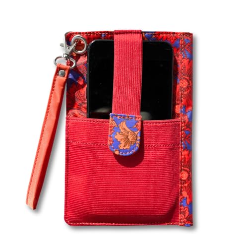 Image of Big Skinny Women's Plus Size myPhone Bi-Fold Slim Wallet, Holds Up to 20 Cards