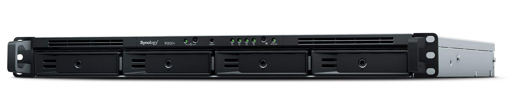 Synology RackStation RS820RP+ Serveur de Stockage NAS Rack (1 U) Ethernet/LAN Noir C3538