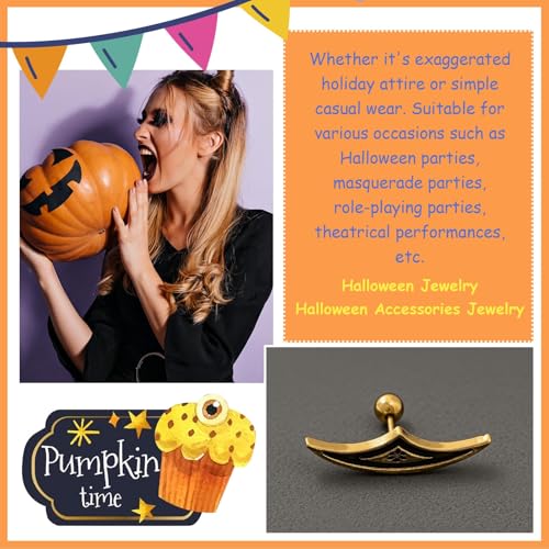 Boho Helix Earring Hidden Helix Earrings for Women Gothic Piercing Jewelry Halloween Costume Accessories Trendy Earrings3