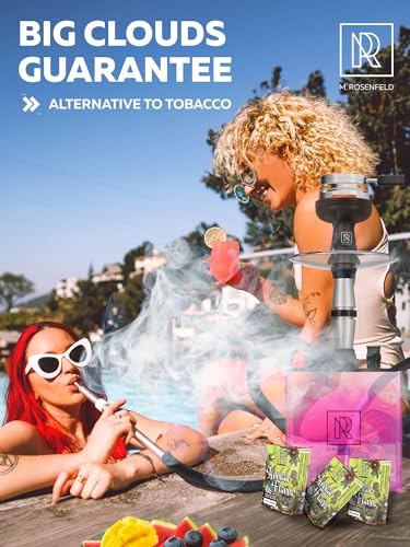 Shisha Flavours Set - 3 x 50g Non Tobacco Hookah Flavor for your Bowl (Blueberry | Watermelon | Mango) Hookah Bundle Pack of 3 - Try these Tobacco Free Shisha Flavors