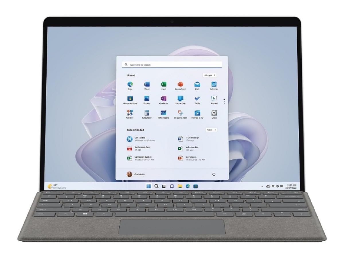 Microsoft MS Surface Pro 9 i7-256-16-W10P-sr Comercial - Platino (Reacondicionado)