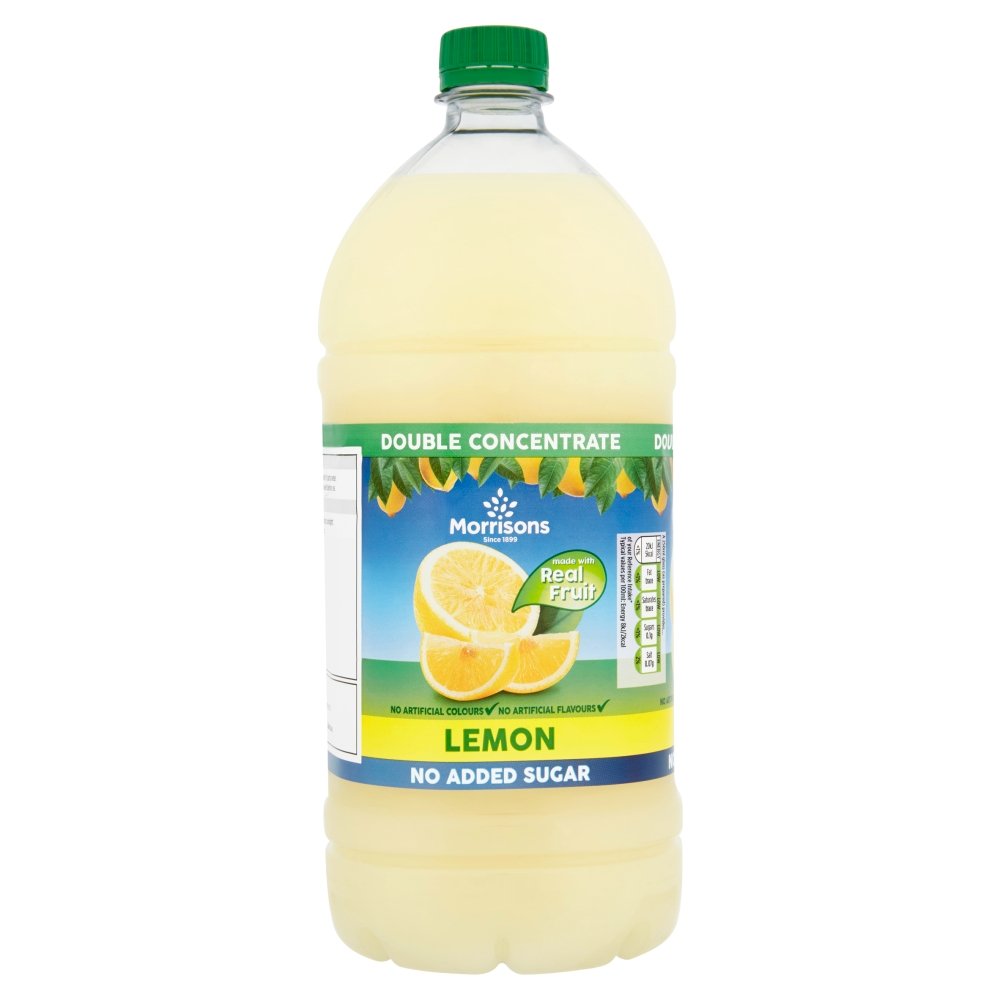 MorrisonsNo Added Sugar Lemon Concentrate 1.5 litre