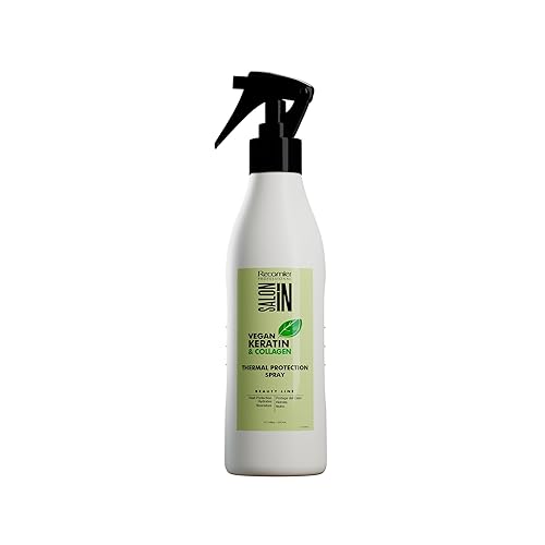 RECAMIER PROFESSIONAL SALON IN Spray protector térmico vegano de queratina y colágeno para el cabello, 10.14 onzas líquidas