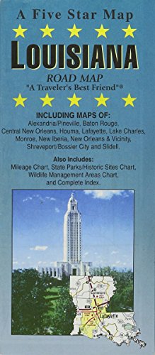 Louisiana Road Map