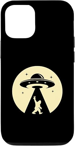 iPhone 14 Pro Alien big foot ufo extraterrestrial space ship for men gift Case