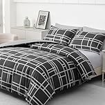 Pamposh King Size Duvet Cover Sets - Premium Brushed Microfiber Reversible Kingsize Duvet Cover Sets - Hypoallergenic Bedding Sets 3 Pcs - Ultrasoft Quilt Cover Set with Zipper Closure