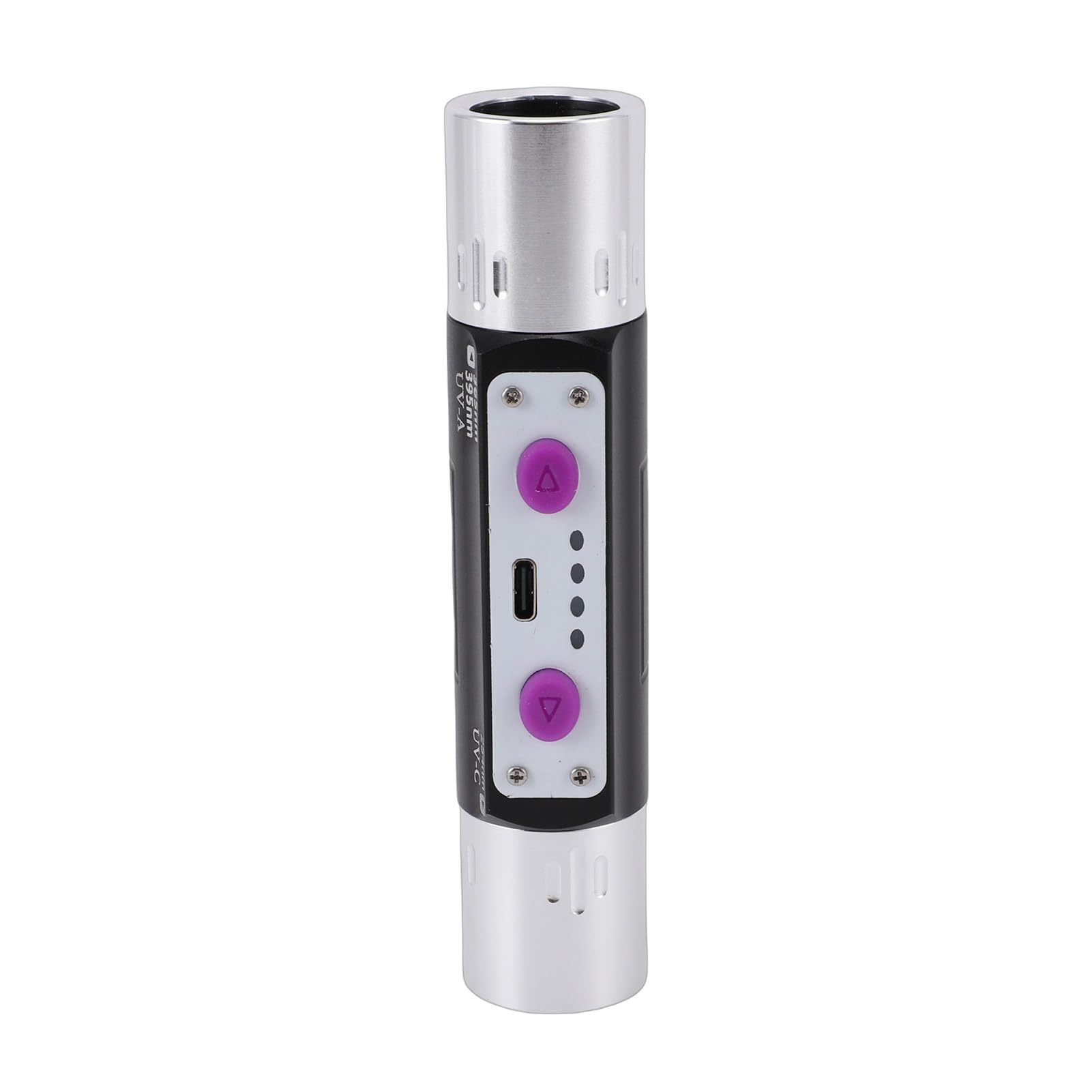 Jiawu Torcia Ricaricabile Doppia Testa Luce Viola 3W 254nm 365nm 395nm