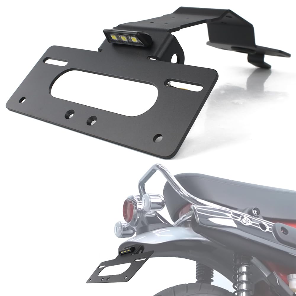 xitomer Fender Eliminator for DAX125 Dax 125 Tail Tidy Motorcycle | 2022 2023 2024 2025 2026, License Plate Bracket, With License Plate Light