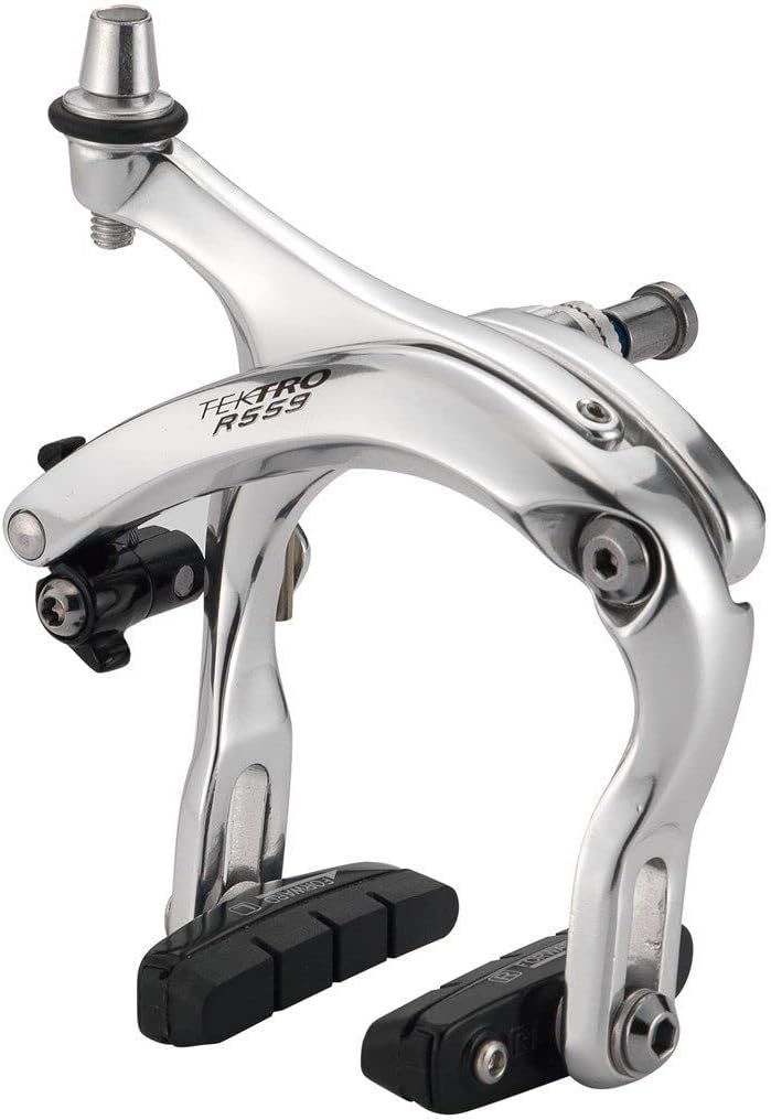 Tektro 4717592013559, Frein Route Sur jante R559-encastré-la Pair-Argent Unisex Adult, Standard