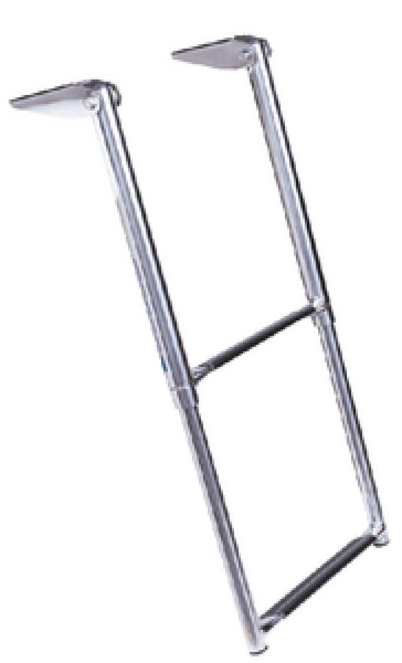 TELESCOPING LADDER 4 STEP Stainless Steel
