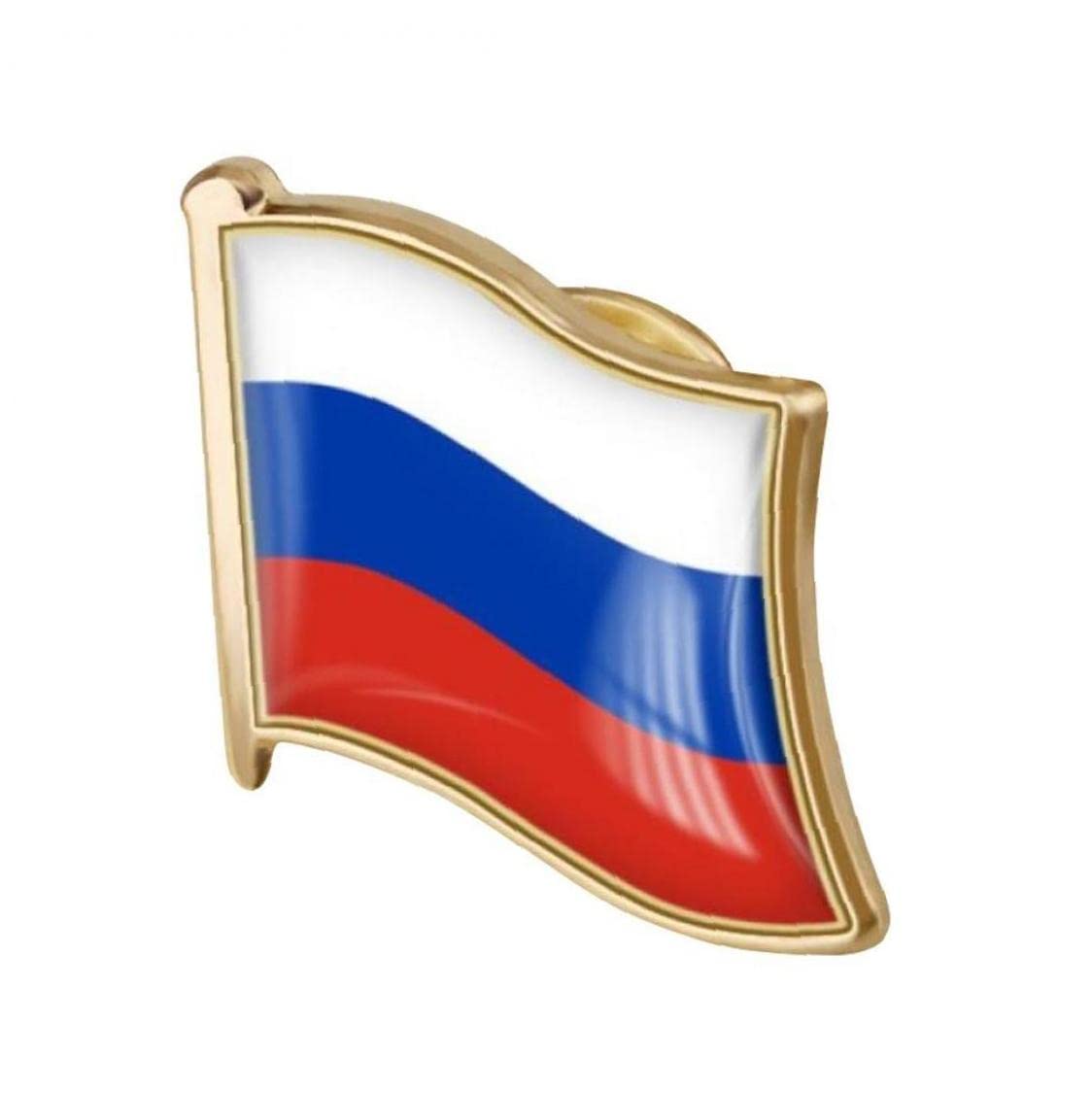 Ayrsjcl As Picture Show 1Pc Metal Lapel Pin Russian Flag Pin Badge Brooch National Badges