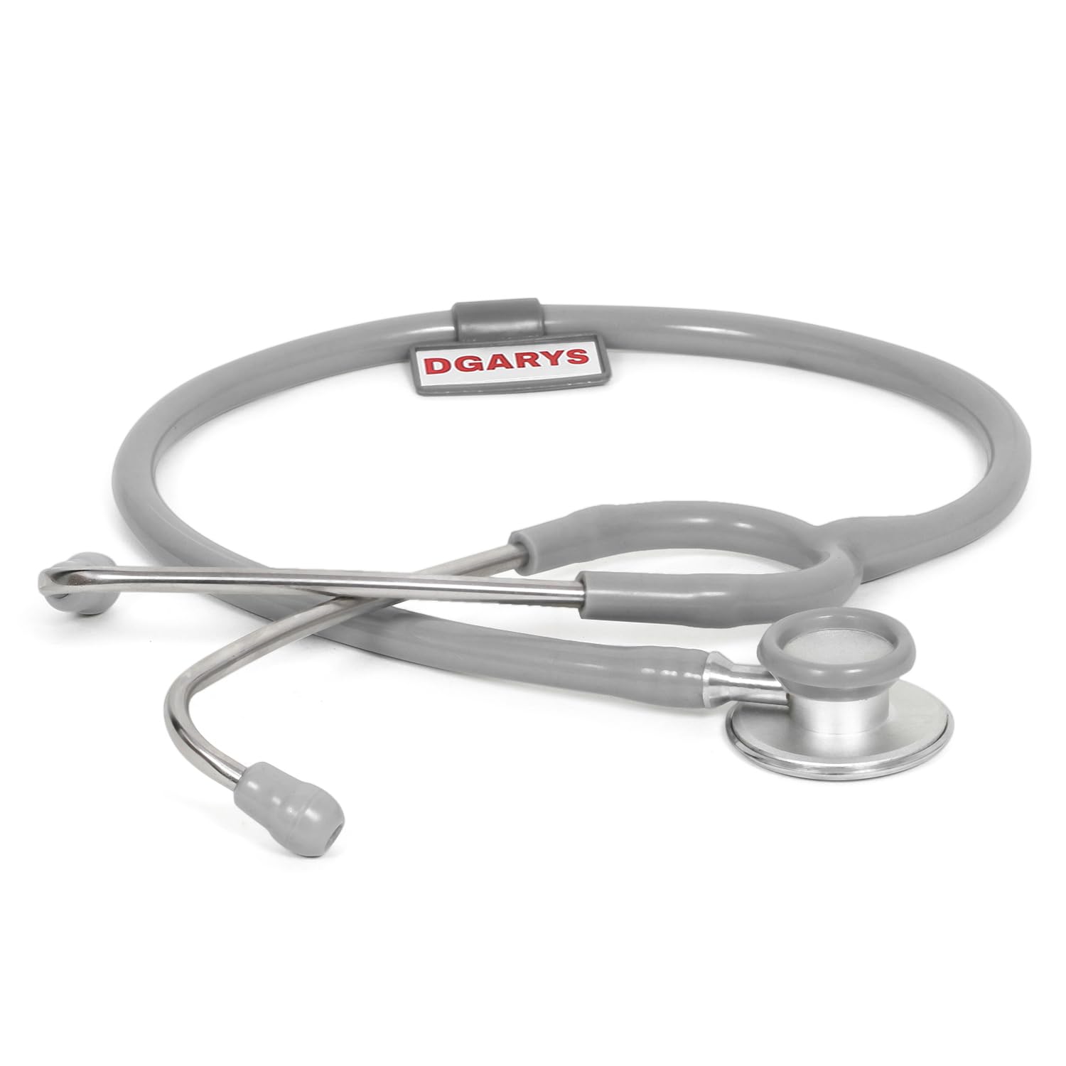 Dgarys Stethoscope For Nurses, Doctors And Nursing School Students, Single Head For Home Use Medical Supplies (Grey)