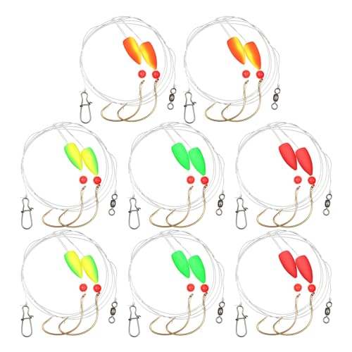Pompano Rigs for Surf Fishing Floats Pre-Rigged Saltwater Gear Ta...
