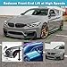 KHK Front Bumper Lip Spoiler for BMW 3 Series F80 M3 F82 F83 M4 2015-2020,Glossy Black ABS Air Dam Front Splitter Body Kit Accessories-2PCS