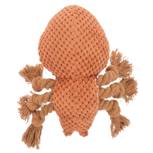 HAPINARY Dog Toy Halloween Spider Cotton Rope Toy for Puppies Small Dogs Molar Chewing